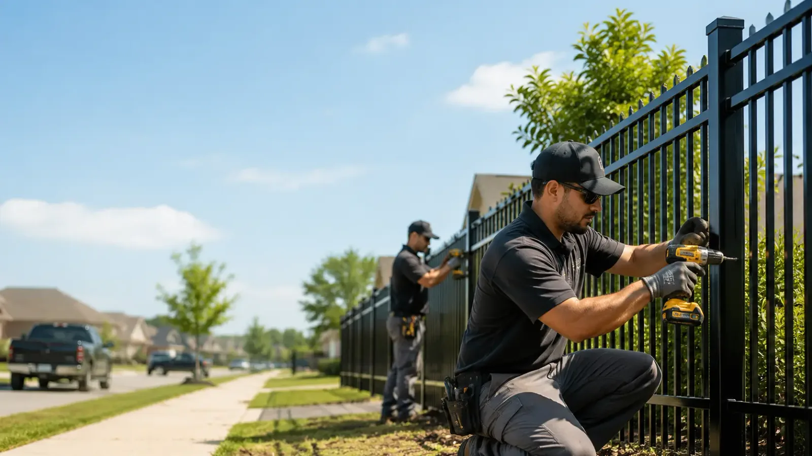 Metal Fence Installation in Carencro, LA